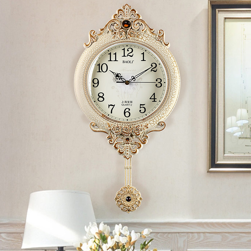 Luxury Lifestyle Living - Chinese Style Minimalist Wall Clocks Luxury