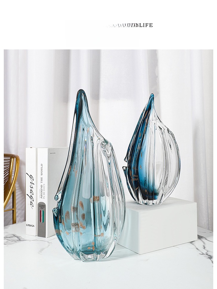 Luxury Lifestyle Living - Nordic Style Glass Vase Creative Home