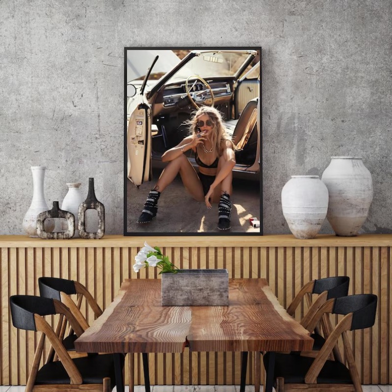 Vintage Luxury Car and Edgy Mo - Luxury Lifestyle Furniture recension och pris