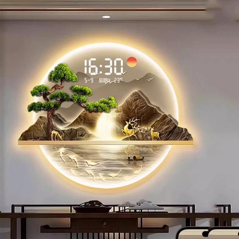 Chinese Style Design Wall Cloc - Luxury Lifestyle Living recension och pris