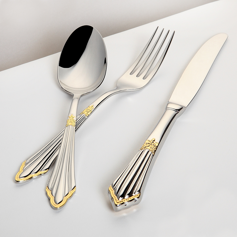 Gold Plated Cutlery Set 24pcs  - Gold Plated Cutlery recension och pris