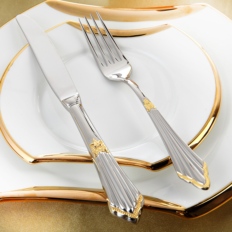 Gold Plated Cutlery Set 24pcs  - Gold Plated Cutlery recension och pris