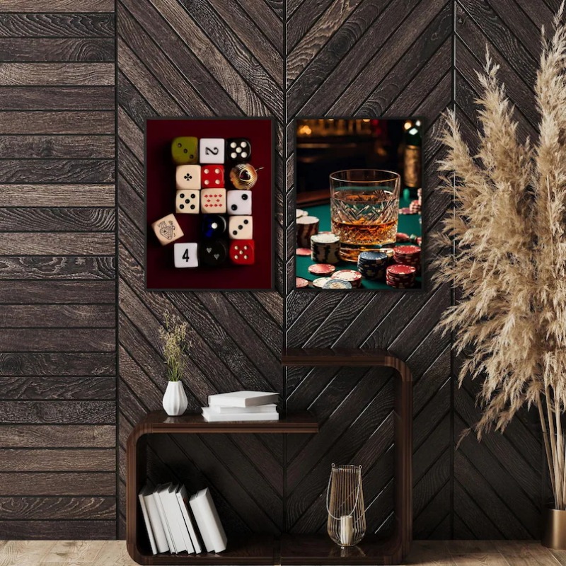 Retro Nightlife Casino Poker D - Luxury Lifestyle Furniture recension och pris