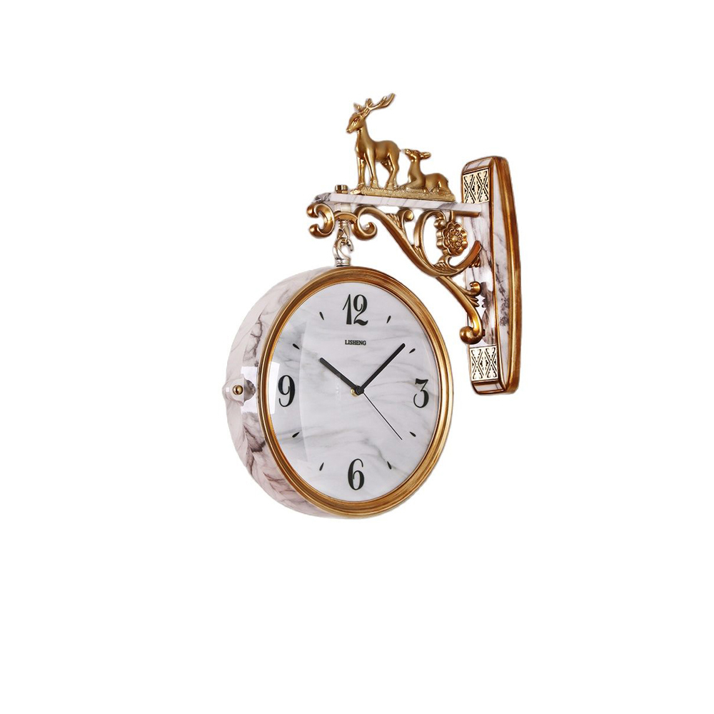 Double Sided Luxury Wall Clock - Luxury Lifestyle Watches recension och pris