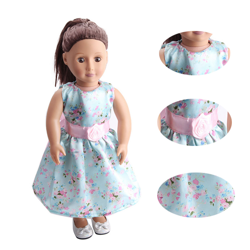 18 Inch Doll Girl Rose Belt Dr - Luxury Lifestyle Outfit recension och pris
