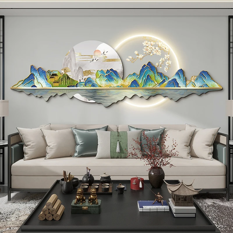 Chinese Style Led Clock Wall L - Luxury Lifestyle Living recension och pris