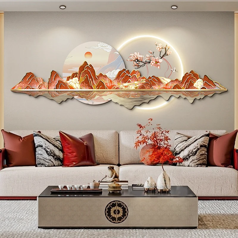Chinese Style Led Clock Wall L - Luxury Lifestyle Living recension och pris