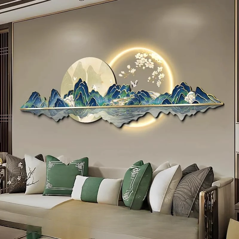 Chinese Style Led Clock Wall L - Luxury Lifestyle Living recension och pris