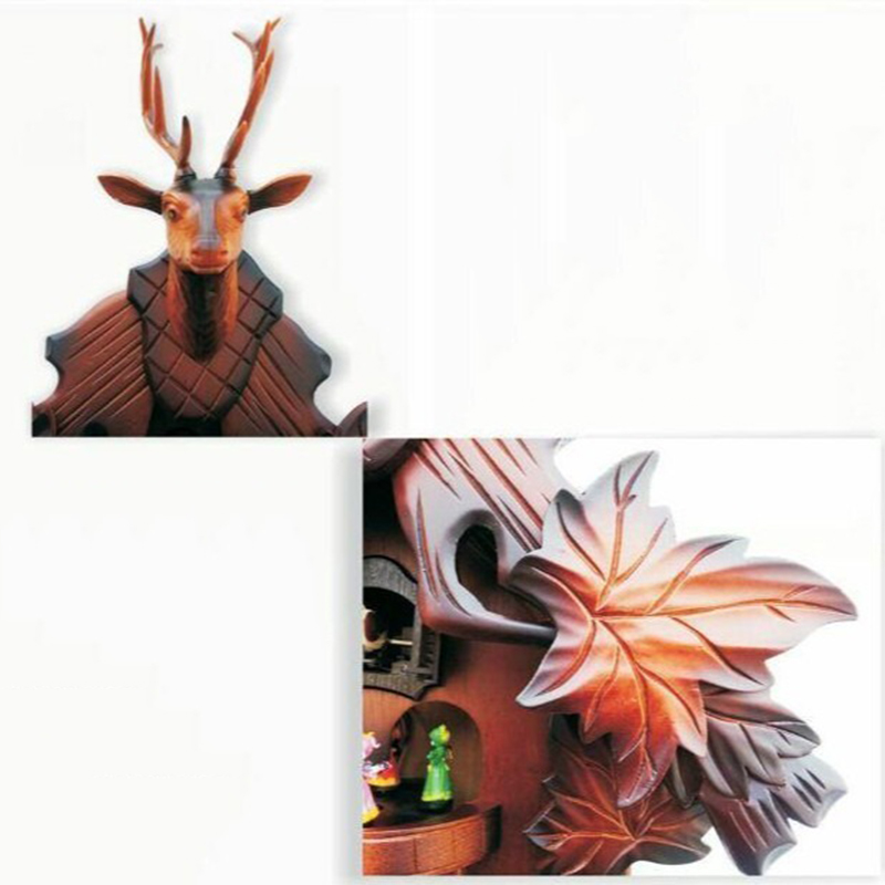 Cuckoo Wall Clock Solid Wood C - Luxury Lifestyle Living recension och pris