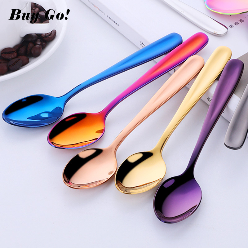 1PC Luxury Stainless Steel Min - Gold Plated Cutlery recension och pris