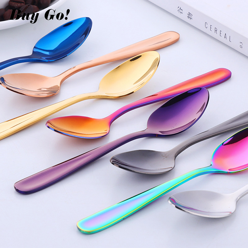 1PC Luxury Stainless Steel Min - Gold Plated Cutlery recension och pris