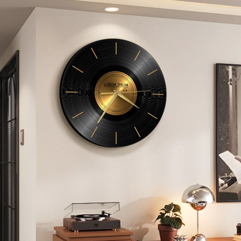 Vintage Wall Clock with Light  - Luxury Lifestyle Living recension och pris