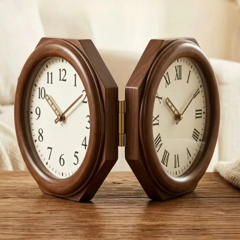 Wooden Wall Clock Retro Luxury - Luxury Lifestyle Furniture recension och pris
