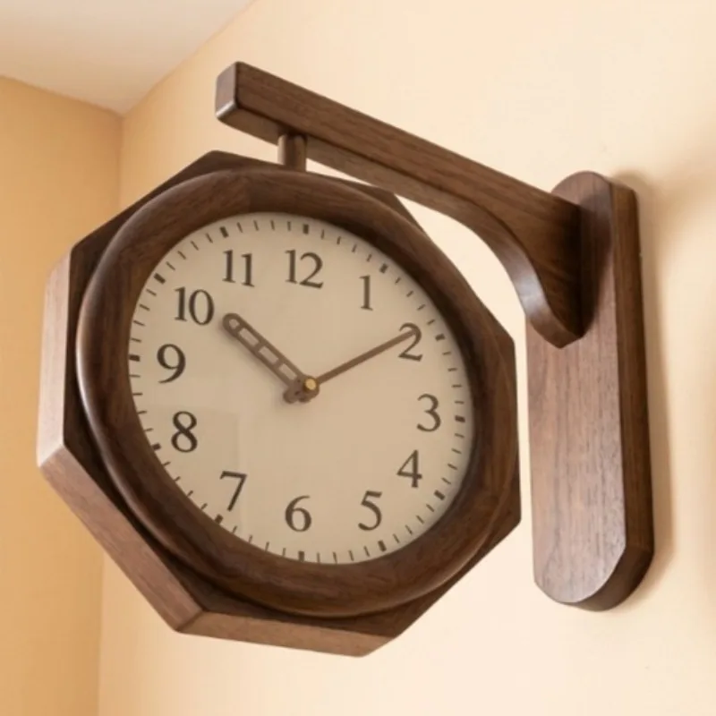 Wooden Wall Clock Retro Luxury - Luxury Lifestyle Furniture recension och pris